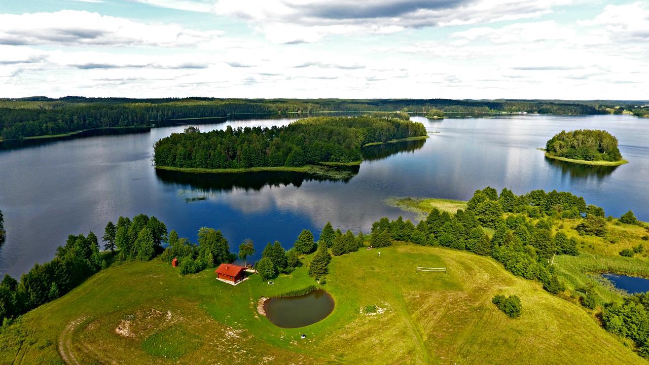 Meku Slenis Guest House Degučiai Eksteriør bilde